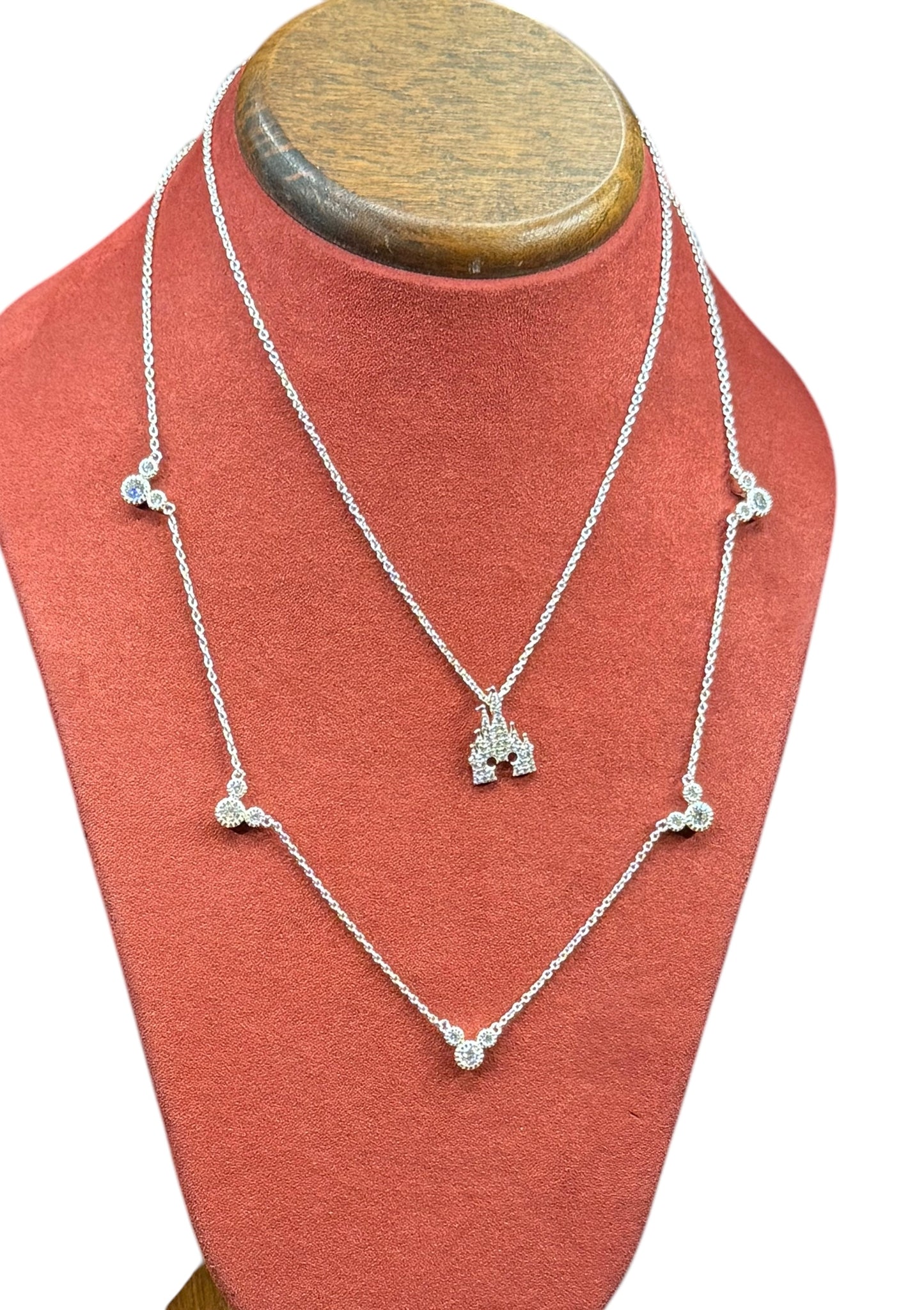 Disney Mickey Station Necklace by Rebecca Hook