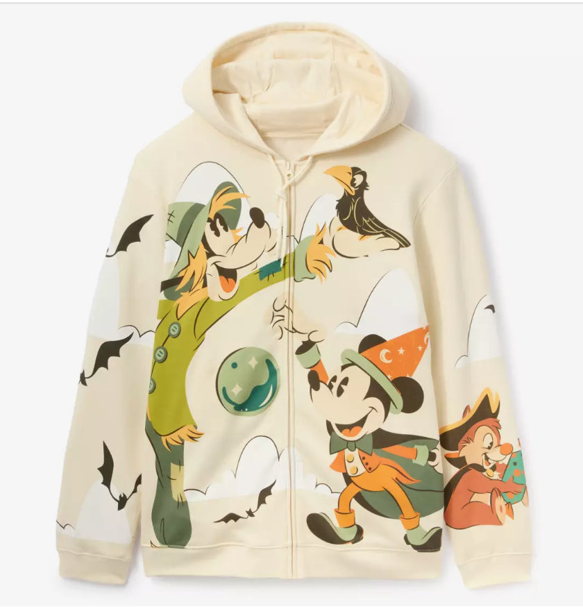 Disney Mickey & Friends Zip Up Hoodie
