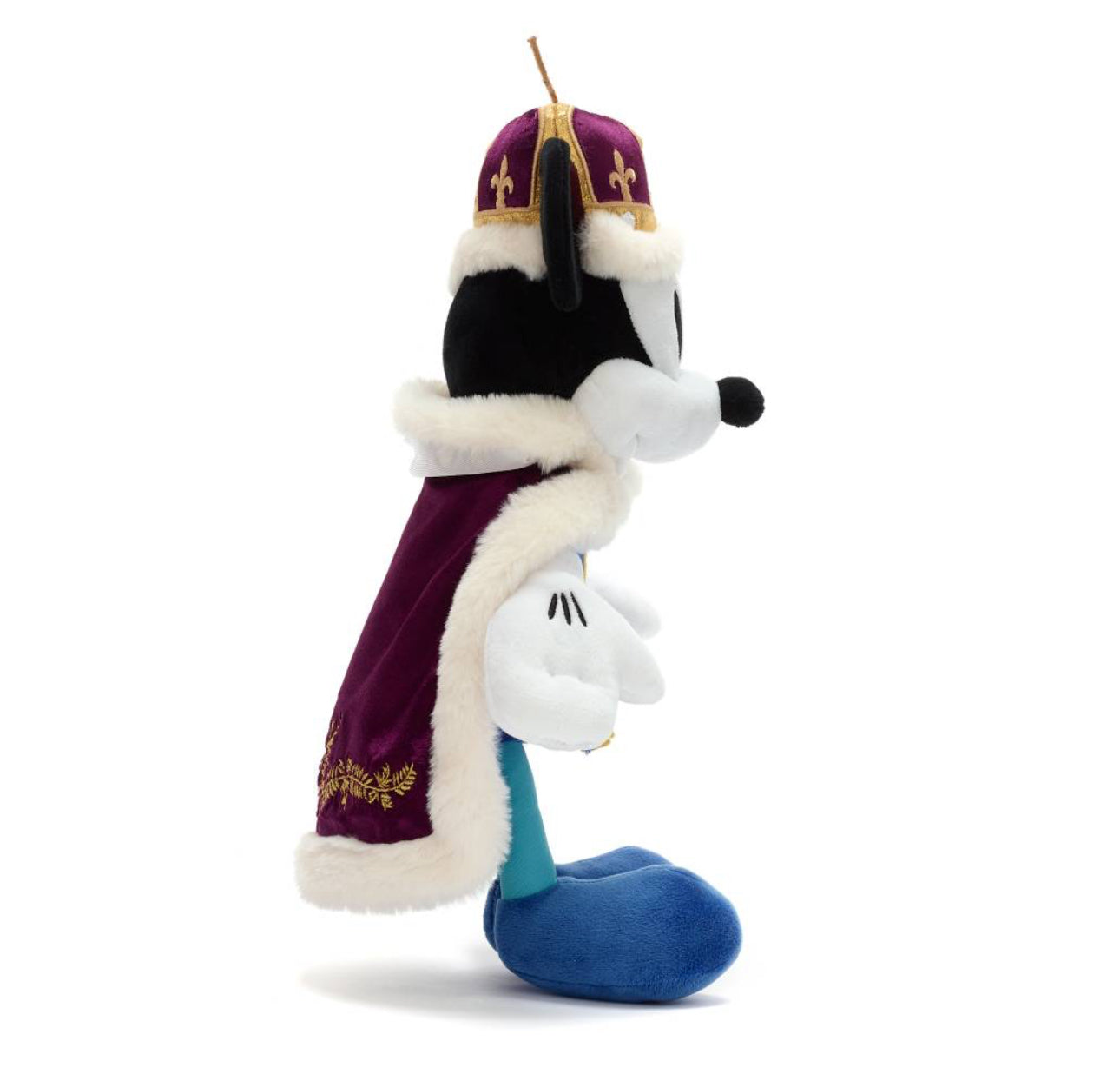 Disney London Epcot UK Mickey King Plush