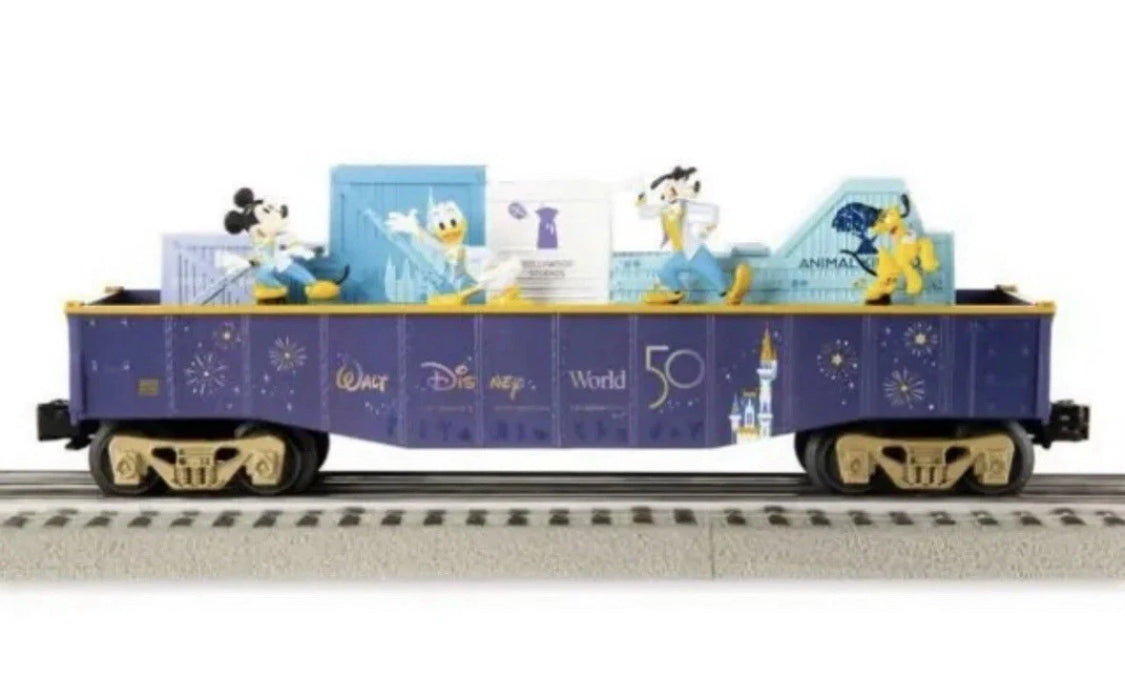 Walt Disney World 50th Anniversary Lionel Electric Train Set Express O-Gauge