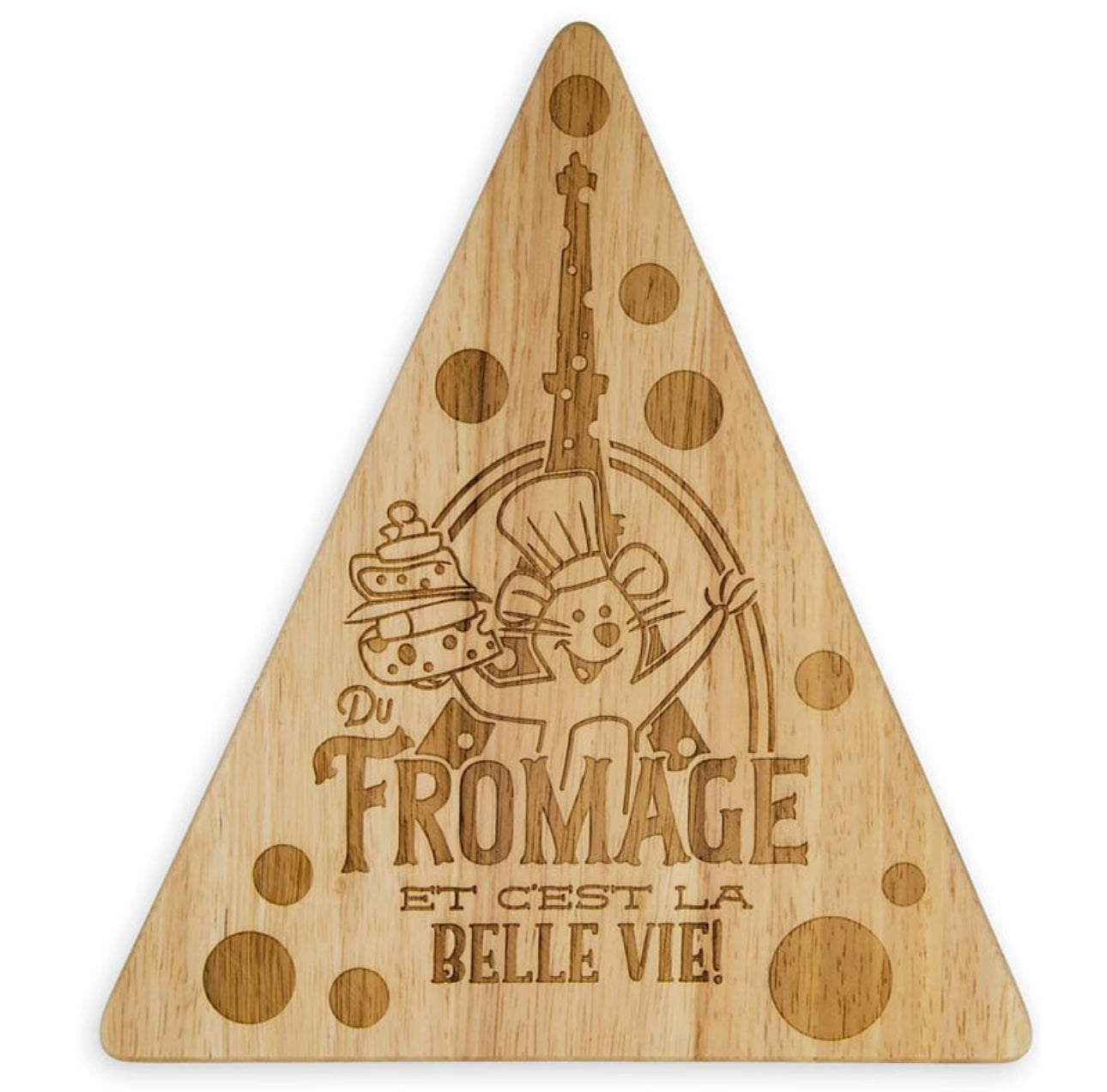 Disney Epcot Remy’s Ratatouille Adventure Wooden Cheese Cutting Board