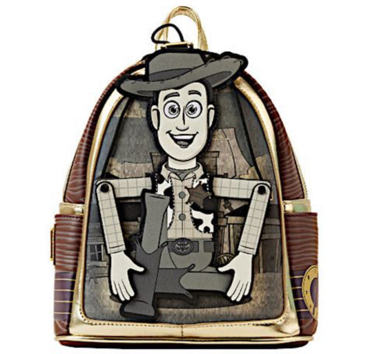 Disney Toy Story Woody Puppet Loungefly Mini Backpack