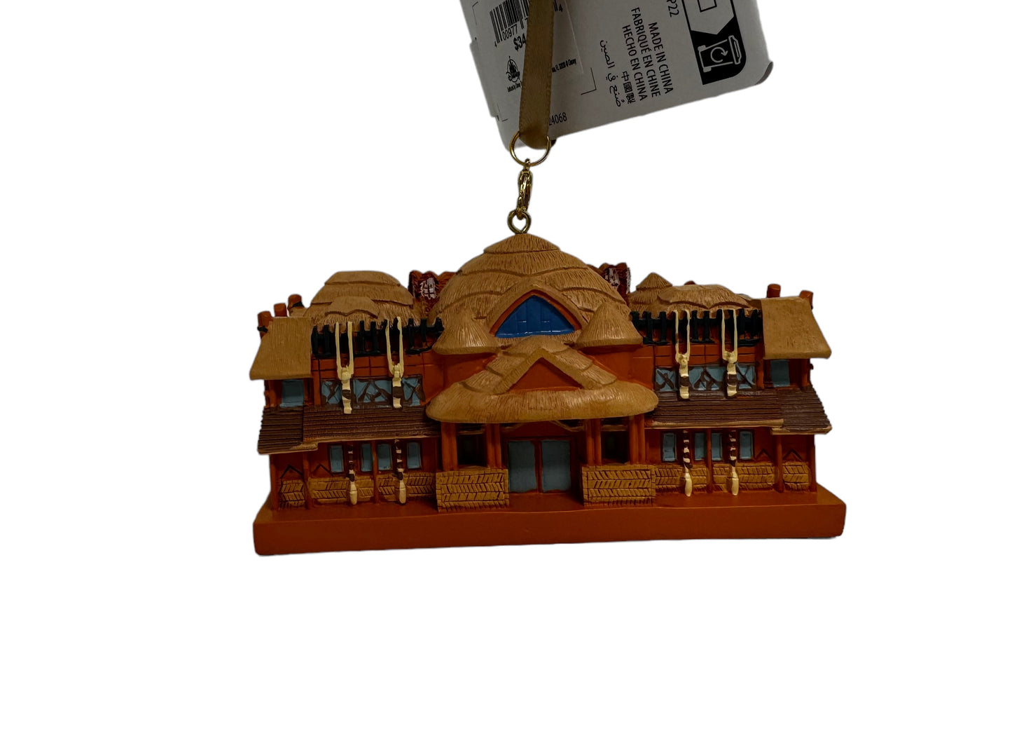 Disney Animal Kingdom Lodge Mickey Minnie Building Ornament