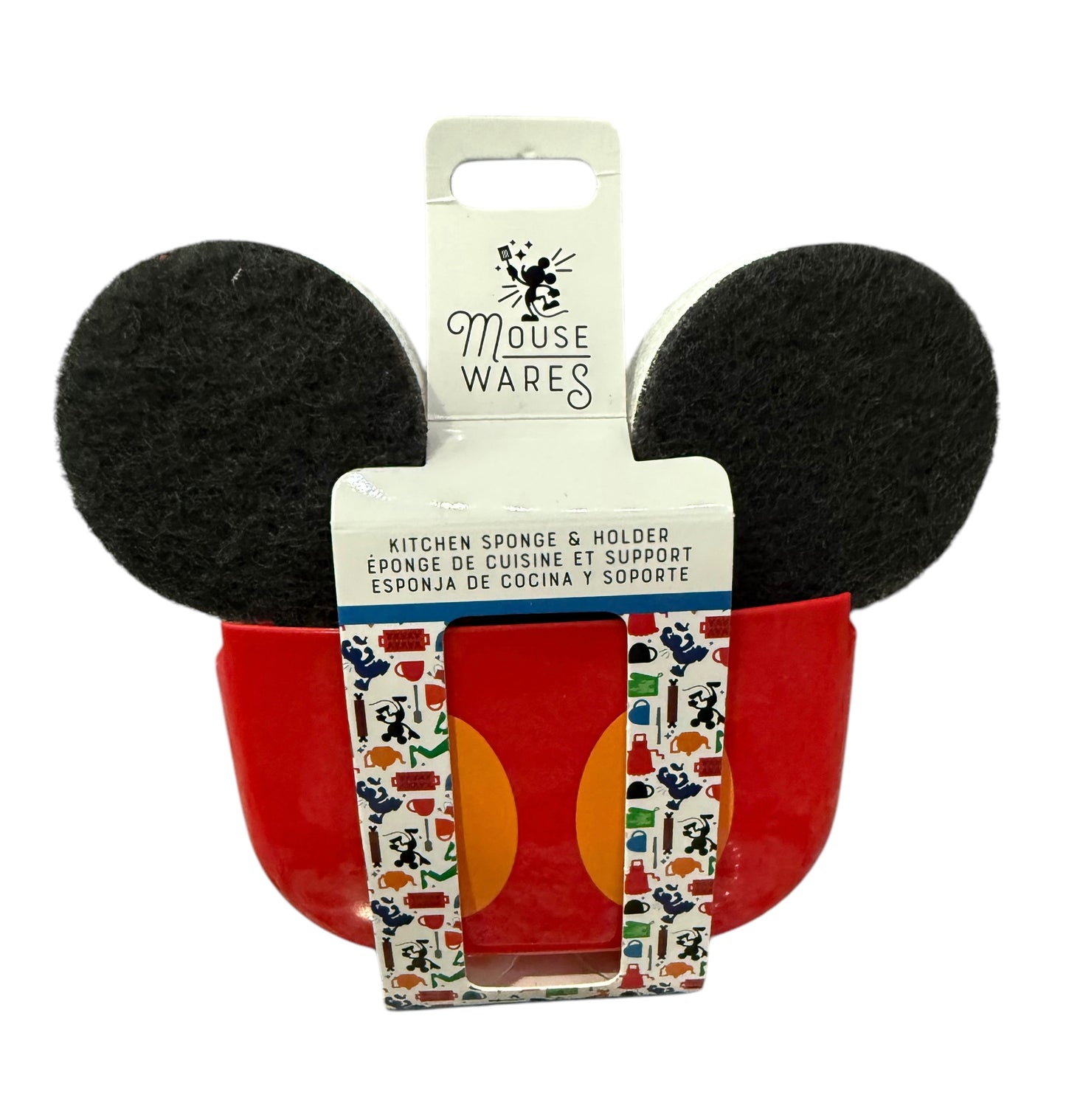 Disney Mousewares Mickey Sponge and Holder