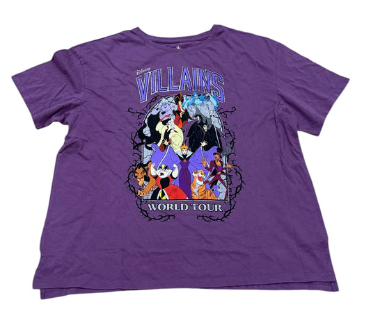Disney Villains World Tour Shirt Purple
