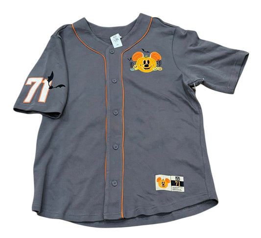 Walt Disney World 71 Mickey Pumpkin Baseball Jersey