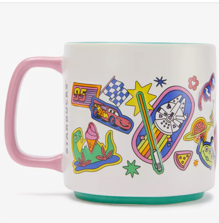 Walt Disney World Hollywood Studios Starbucks Mug-Tower, Star Wars,  Gertie