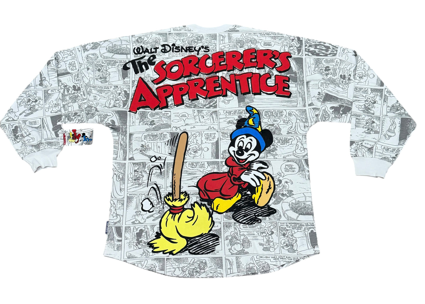 Walt Disney Imagineering Sorcerer Apprentice Mickey Spirit Jersey Medium