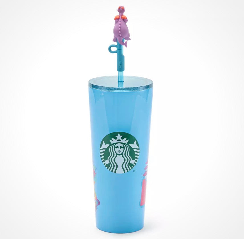 Disney World Starbucks Stainless Tumbler-Epcot Blue