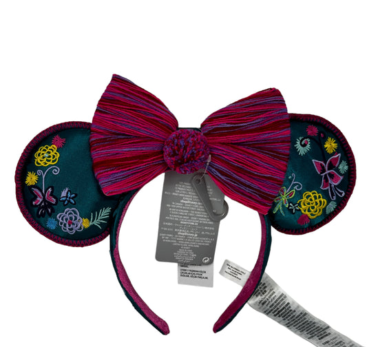 Disney Encanto Embroidered Satin Minnie Ear Headband-Magic Awaits You