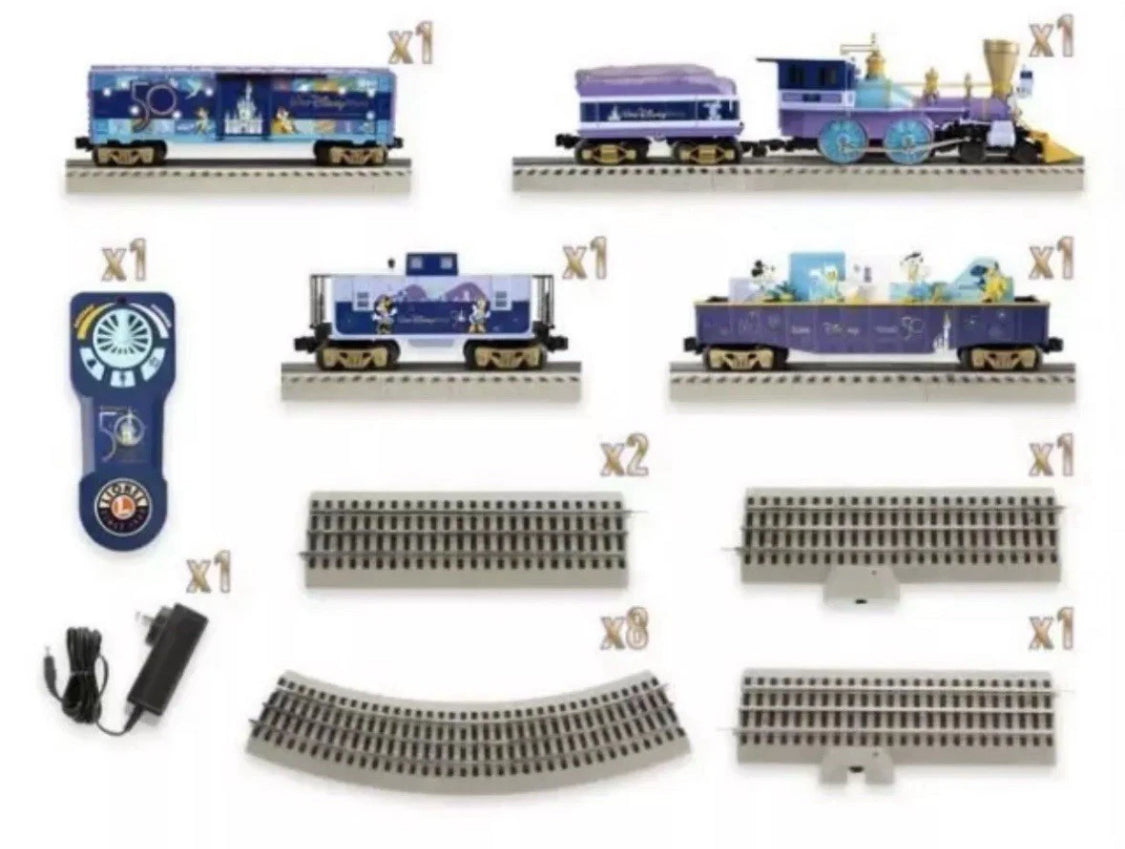 Walt Disney World 50th Anniversary Lionel Electric Train Set Express O-Gauge
