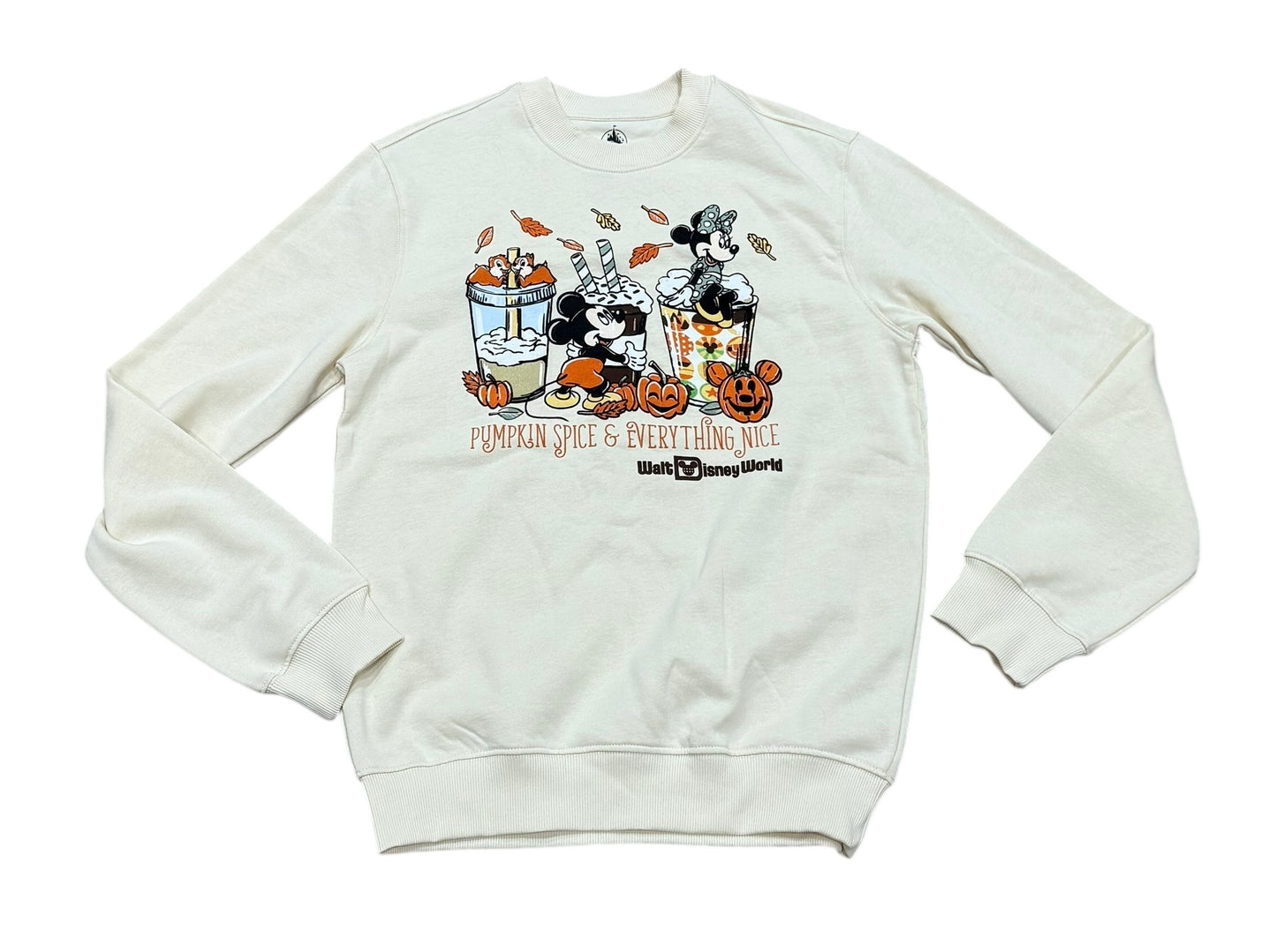Walt Disney World Mickey & Minnie Pullover-Pumpkin Spice & Everything Nice