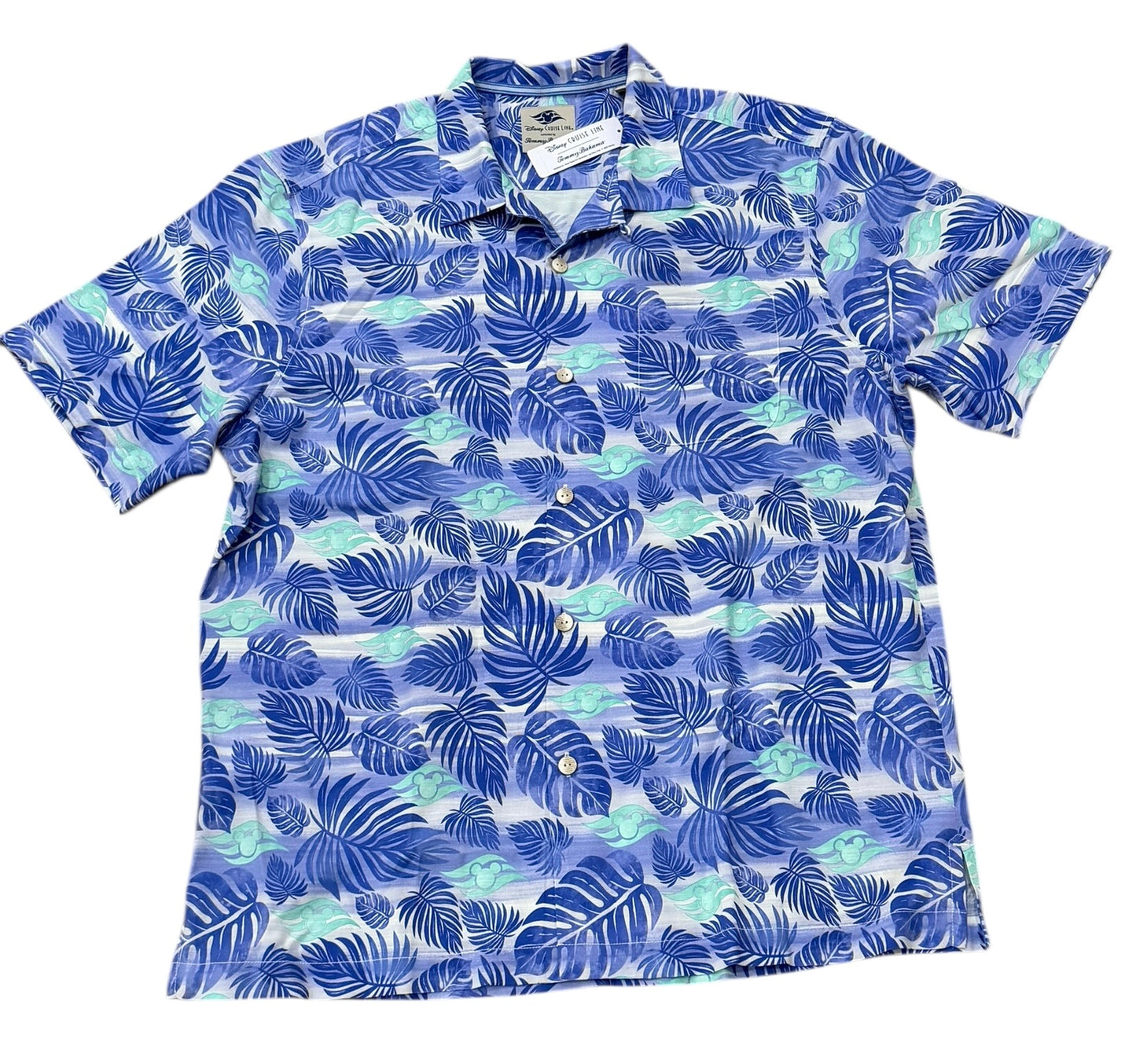 Disney Cruise Line Tommy Bahama Camp Shirt DCL Woven Button