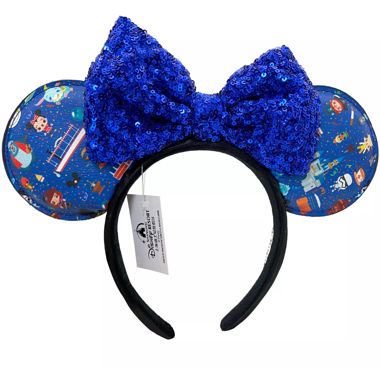 Disney-Parks Loungefly Chibi Park Icons Minnie Ears Headband