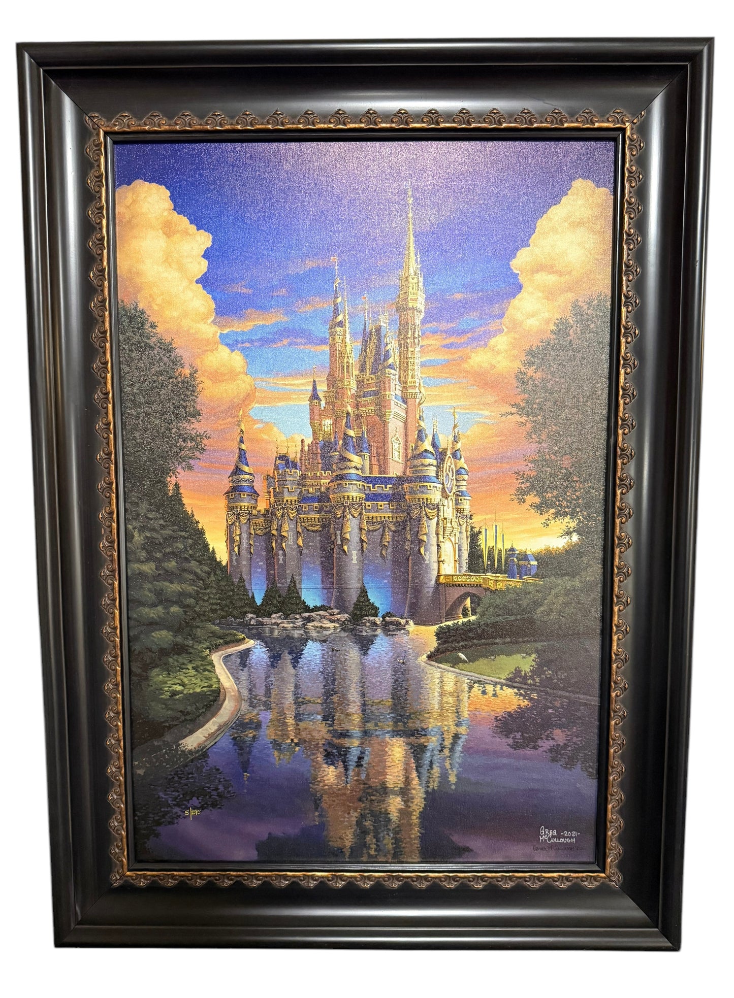 Disney “Magical Reflection 50th” Framed by Greg McCullough 5/295 LE