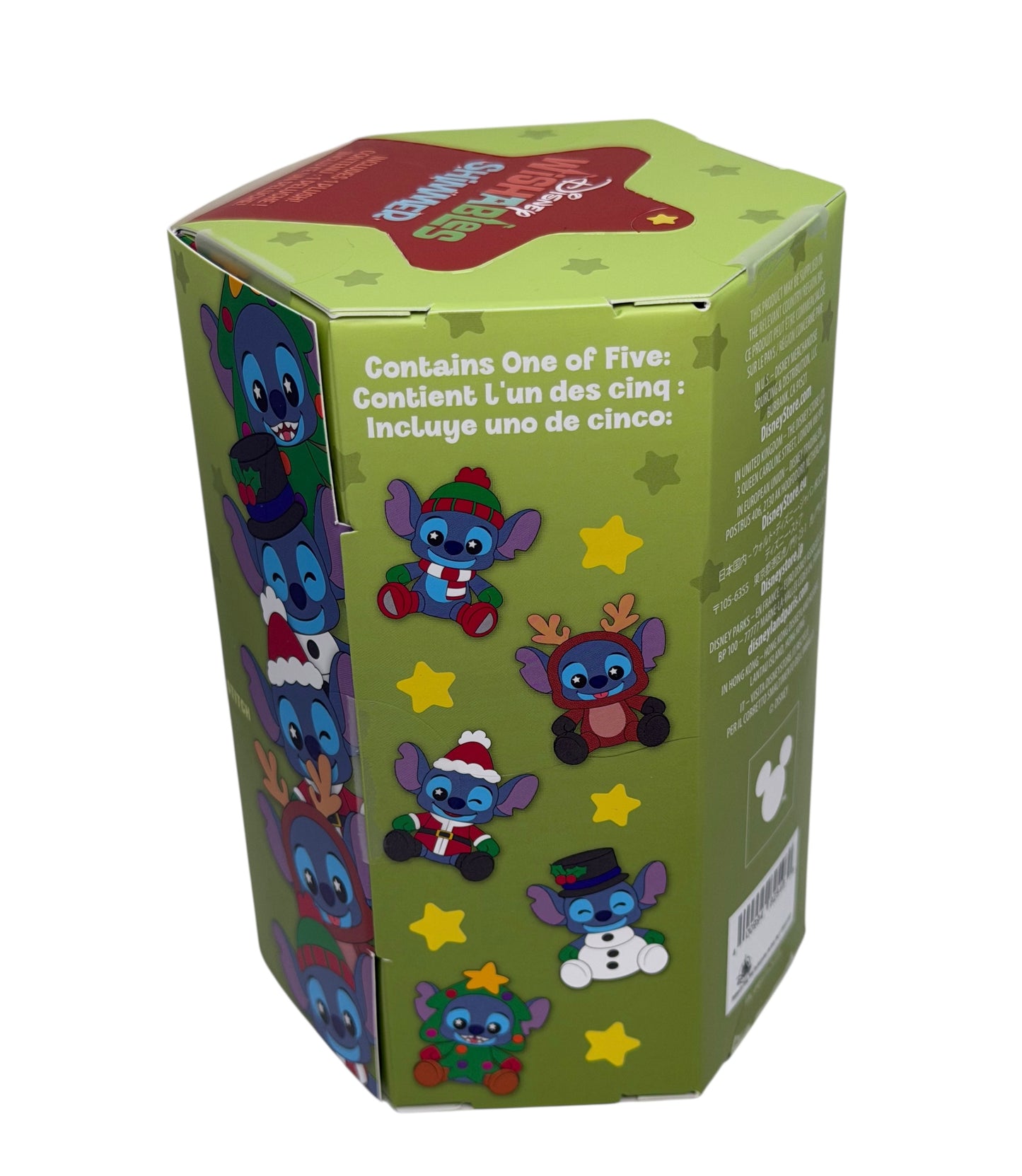 Disney Wishables Holiday Stitch-Mystery Blind Box