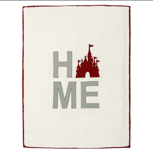 Disney Throw Blanket - Christmas 2023 Homestead Castle Fantasyland