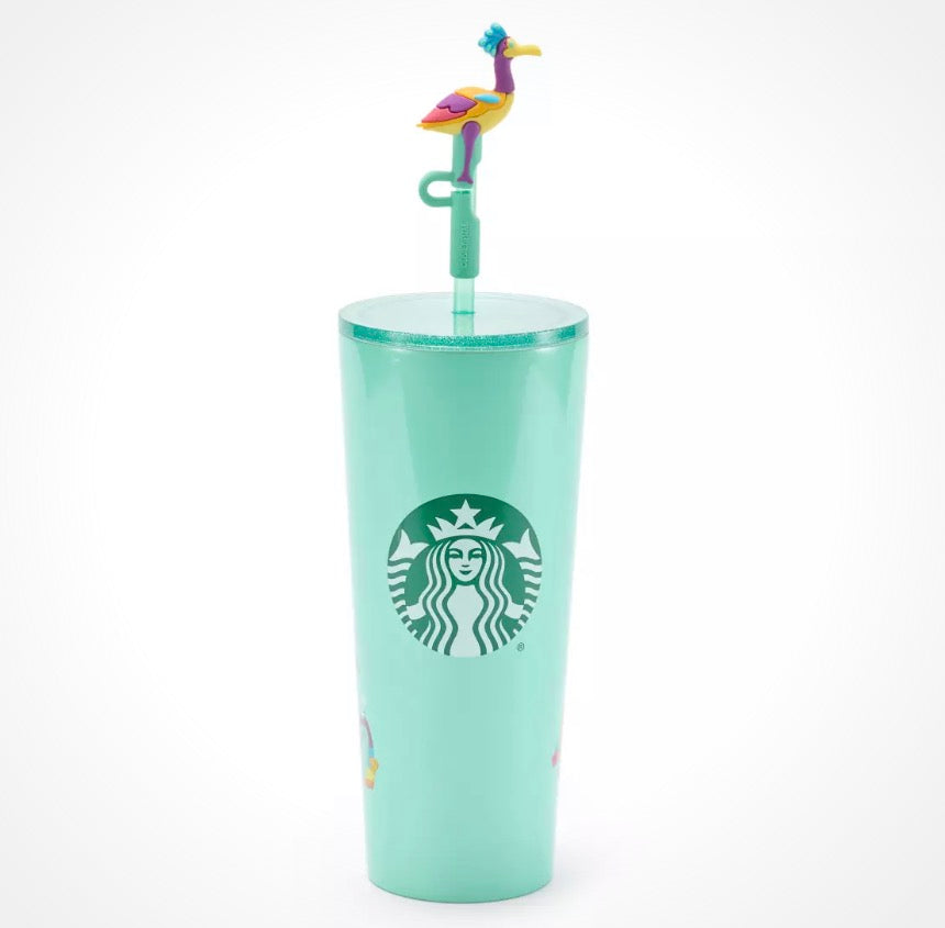Disney World Starbucks Stainless Tumbler-Animal Kingdom-Green
