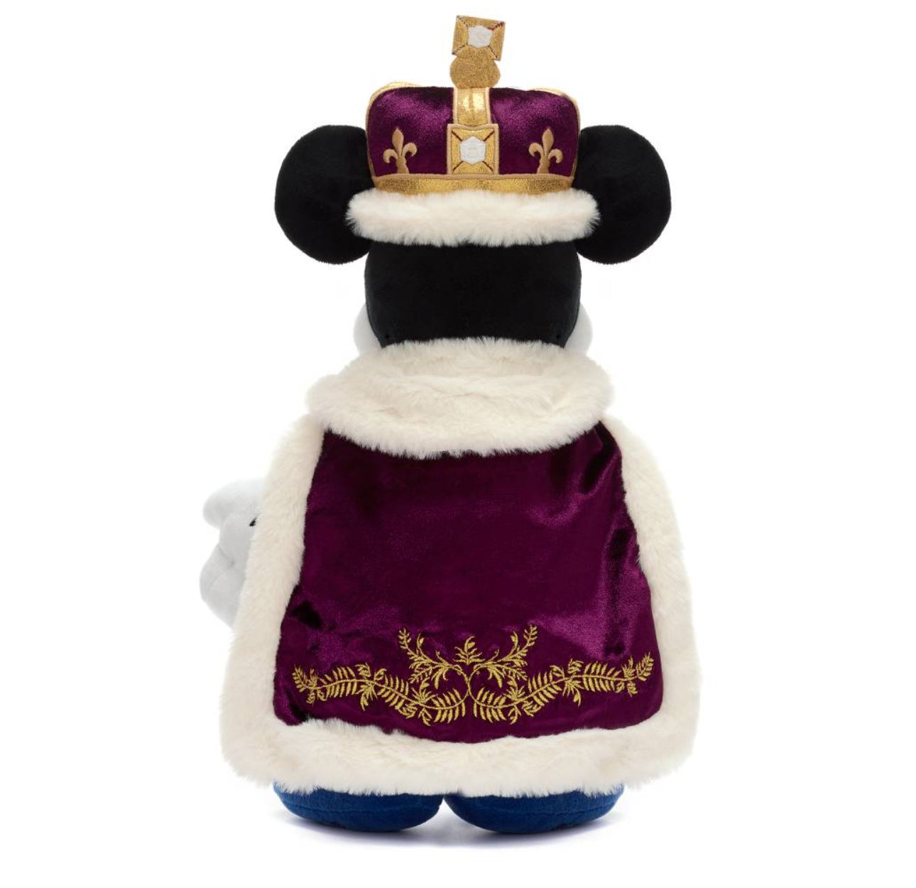 Disney London Epcot UK Mickey King Plush