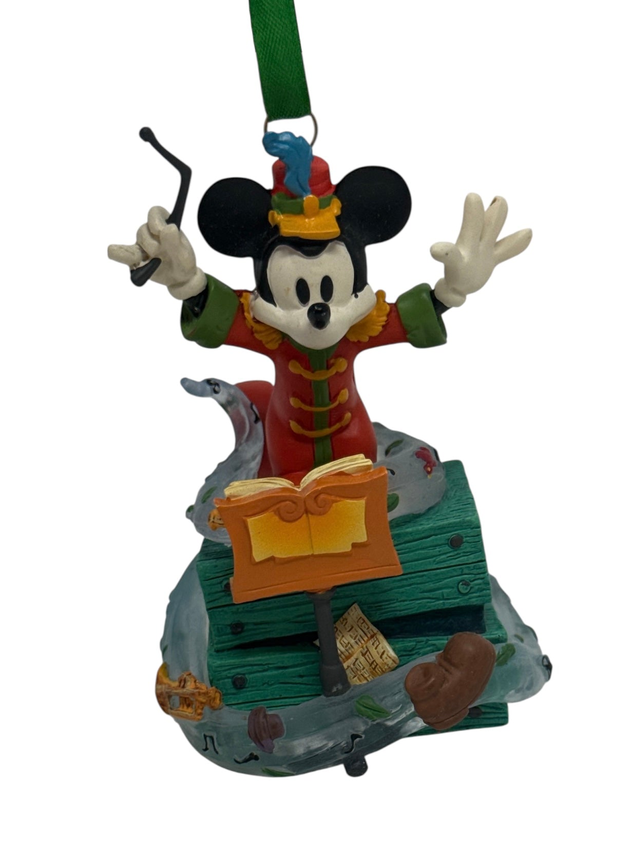 Disney 100  Sketchbook Band Concert Conductor Mickey Mouse Ornament