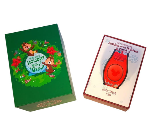 Disney Magicband 2 Epcot Festival Of The Holidays Chip Dale 2020