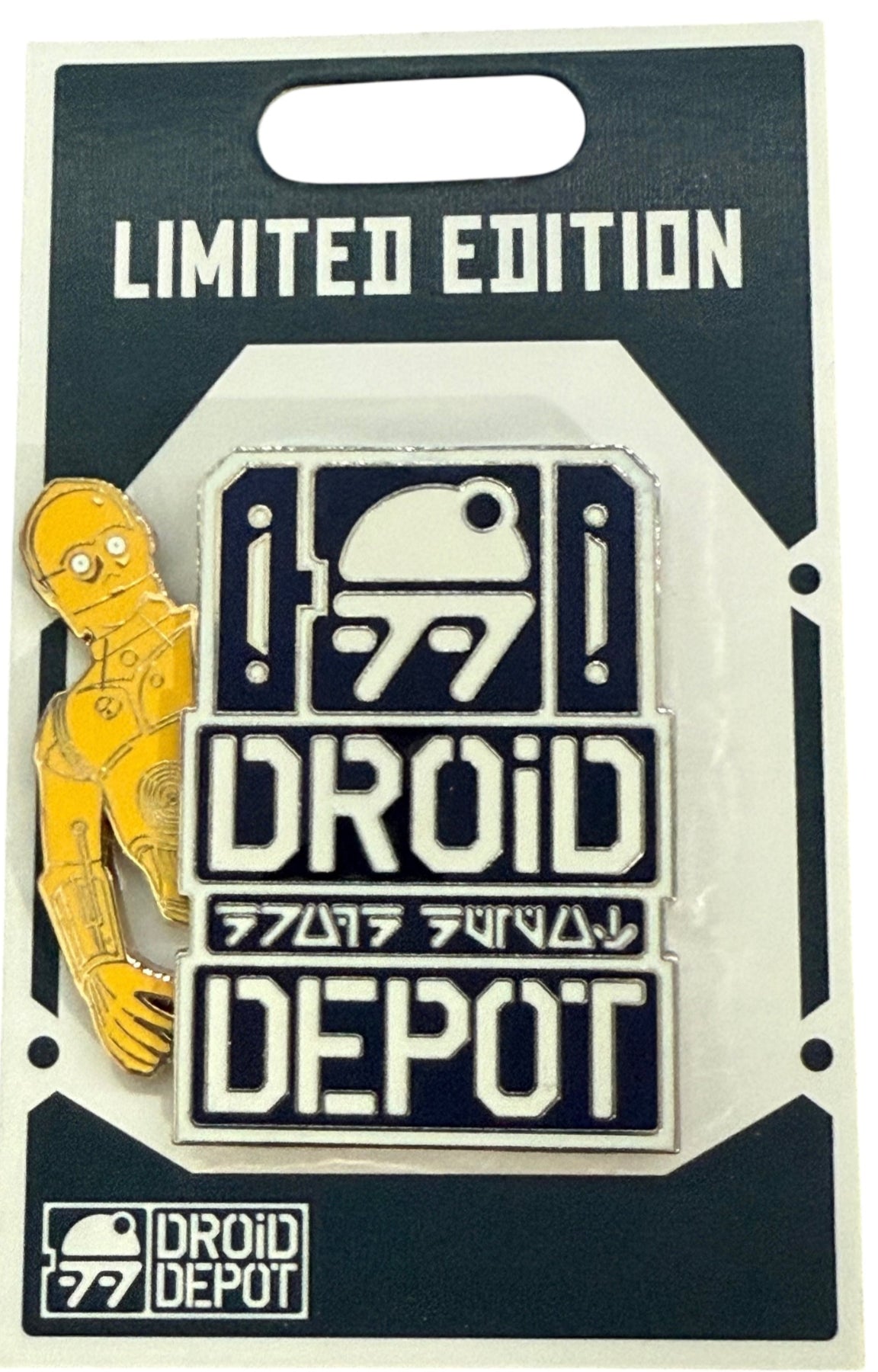 Disney Star Wars Galaxy Edge Droid Depot Pin C-3PO & R3X
