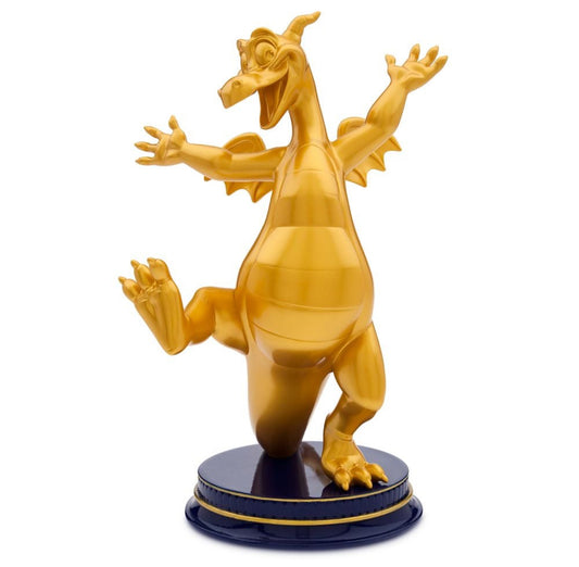 Walt Disney World 50th Anniversary Figment Golden Statue Figurine