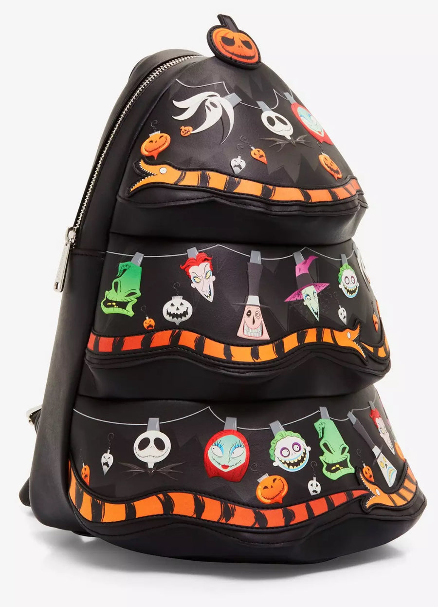 Disney The Nightmare Before Christmas Figural Tree Loungefly Backpack