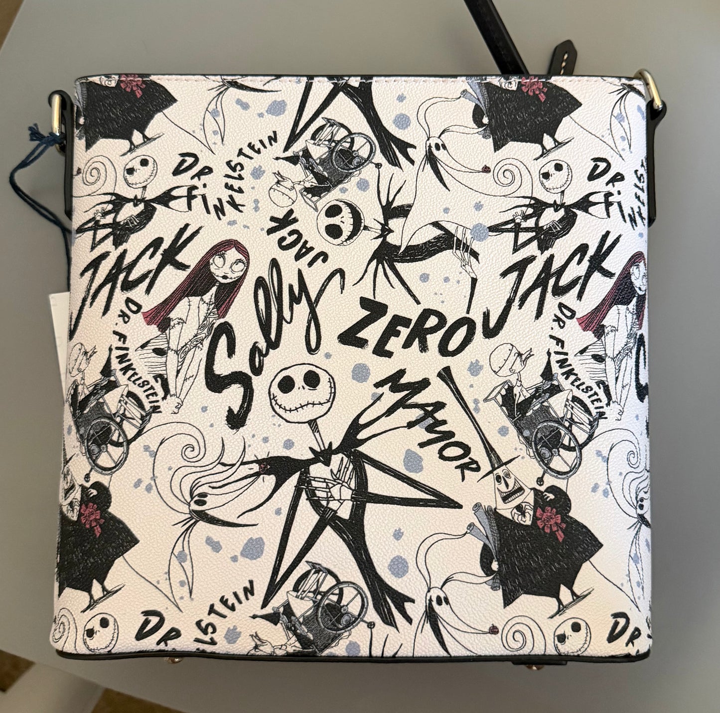 Disney Dooney & Bourke Nightmare Before Christmas Jack and Sally Crossbody Purse