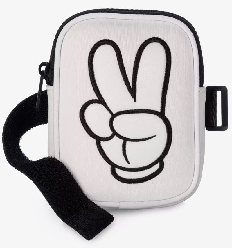 Disney Mickey Icon Tumbler Peace Zipper Pouch