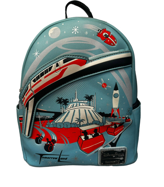 Disney Magic Kingdom Tomorrowland Loungefly Backpack