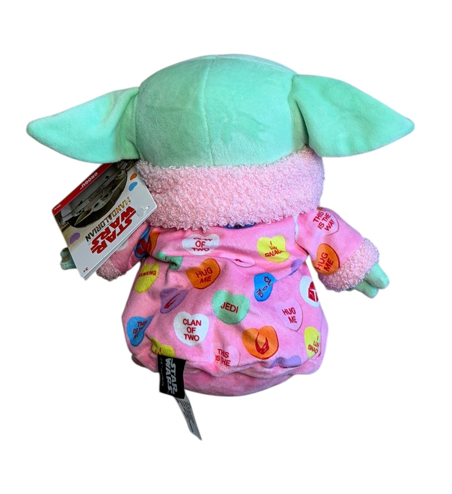 Disney Mattel Star Wars Mandalorian Grogu 8" Plush Valentine’s