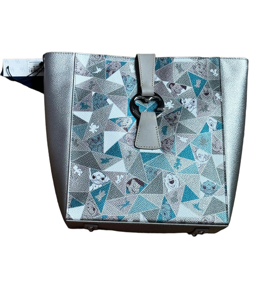 Disney100 Dooney & Bourke Bucket Bag Silver Purse