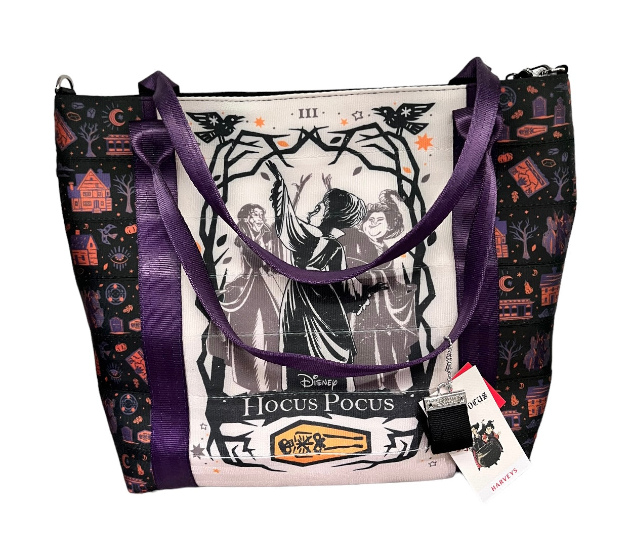 Disney Hocus Pocus Harveys Tote Bag Purse