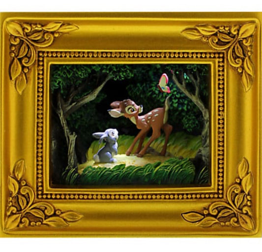 Disney Gallery Of Light Bambi - Bambi with Thumper and Butterfly