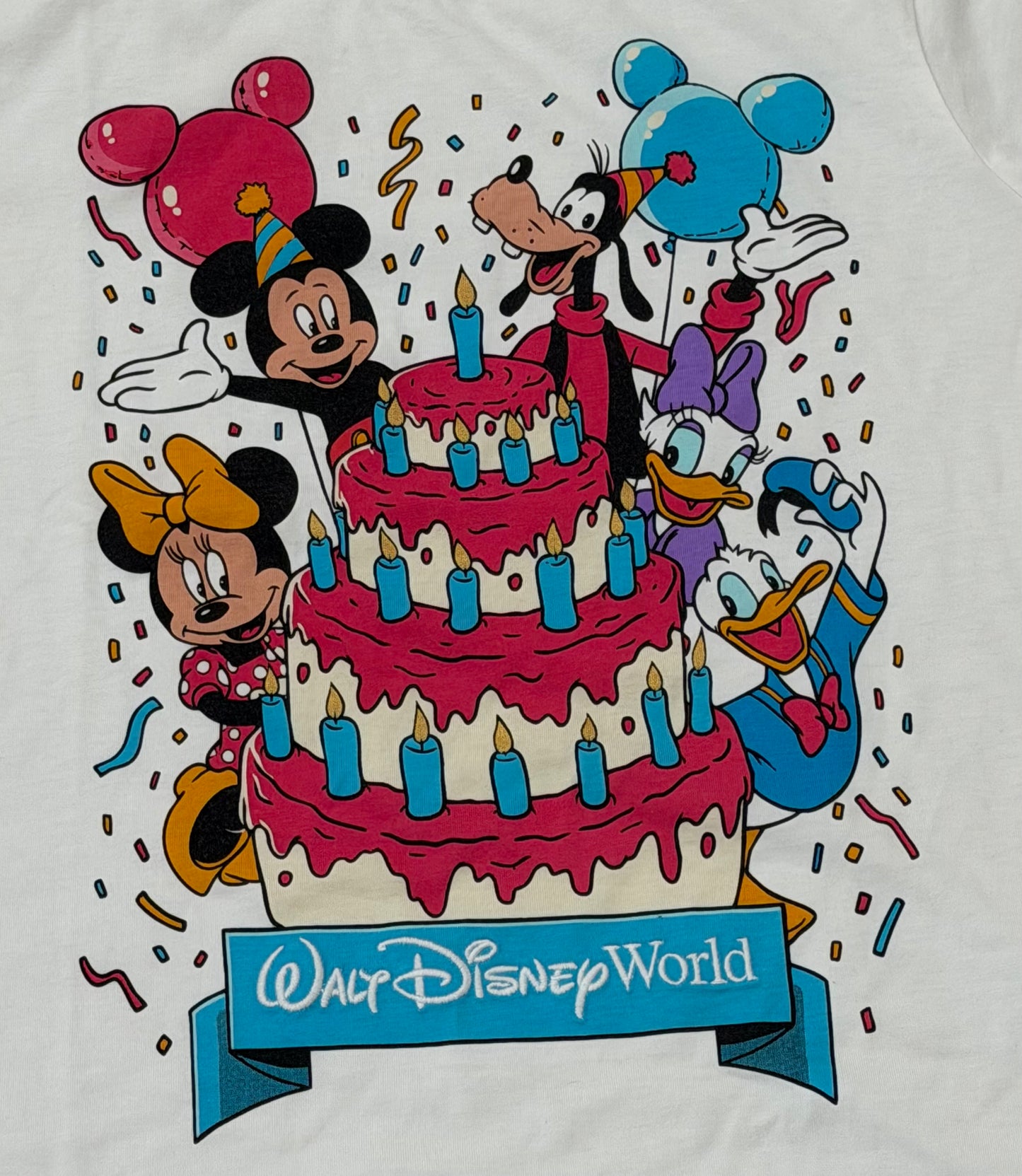 Walt Disney World Birthday Cake Shirt-Mickey & Friends
