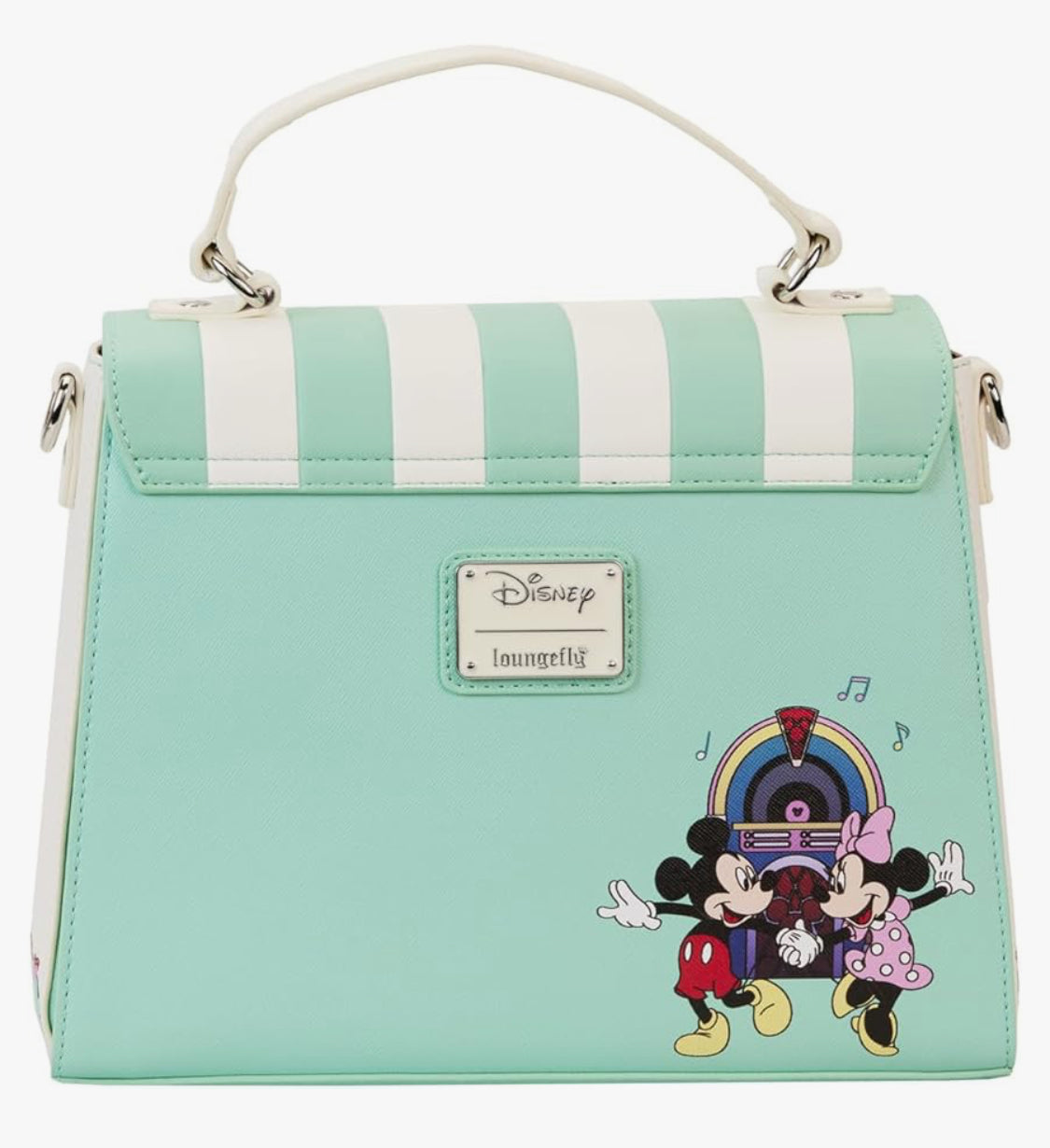 Disney Mickey & Minnie Date Night Diner Loungefly Crossbody Purse