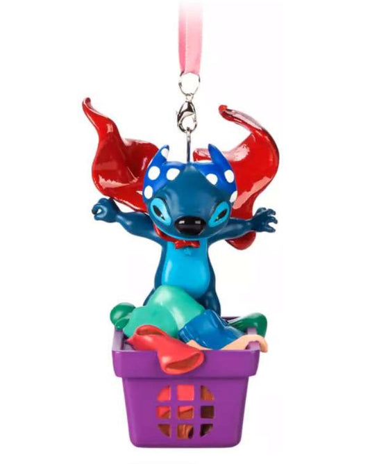 Disney LILO & Stitch Superhero Laundry Basket Ornament