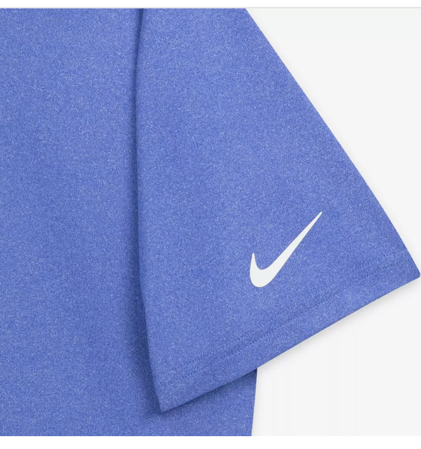 Disney Mickey Tour Polo Nike Polo Shirt-Heathered Blue