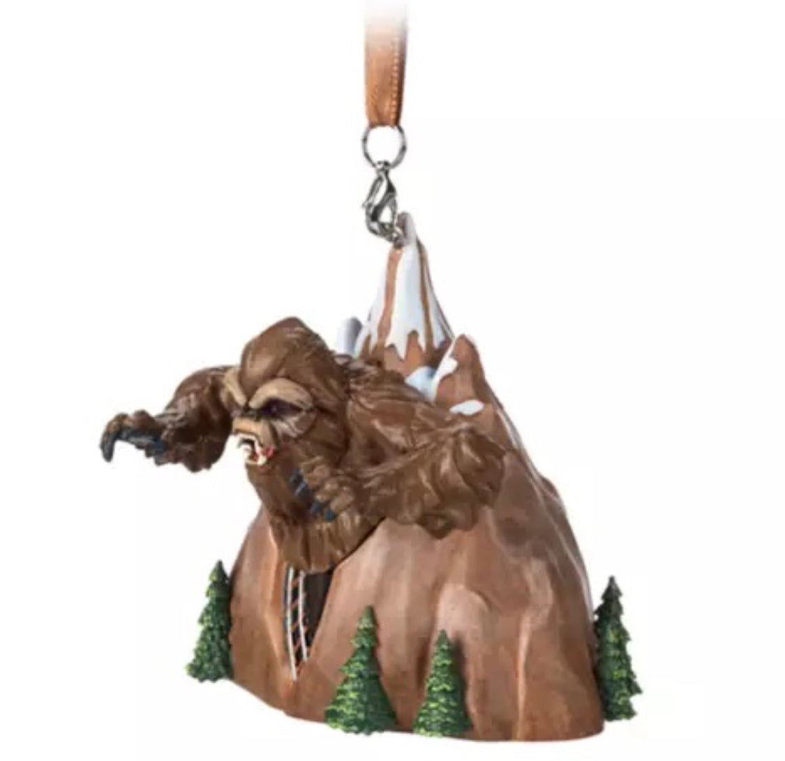 Disney Animal Kingdom Expedition Everest Yeti Forbidden Mountain Ornament