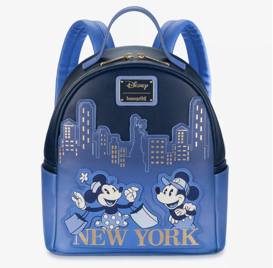 Disney Mickey Minnie New York Loungefly Backpack