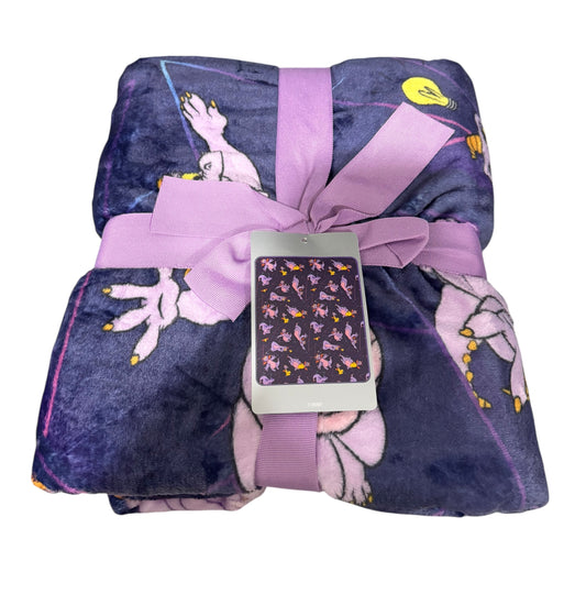 Disney Epcot Figment Throw Blanket