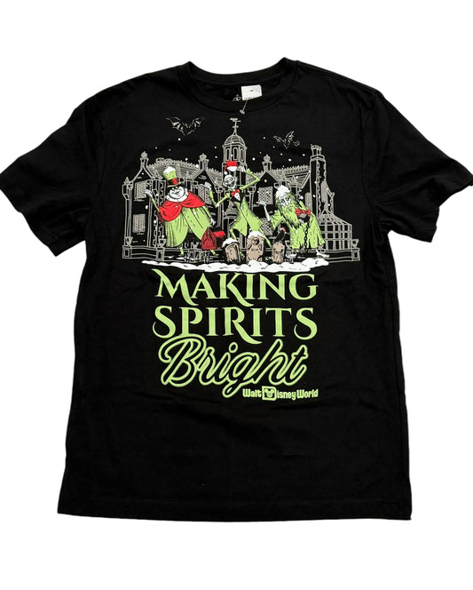 Disney Haunted Mansion Making Spirits Bright Shirt