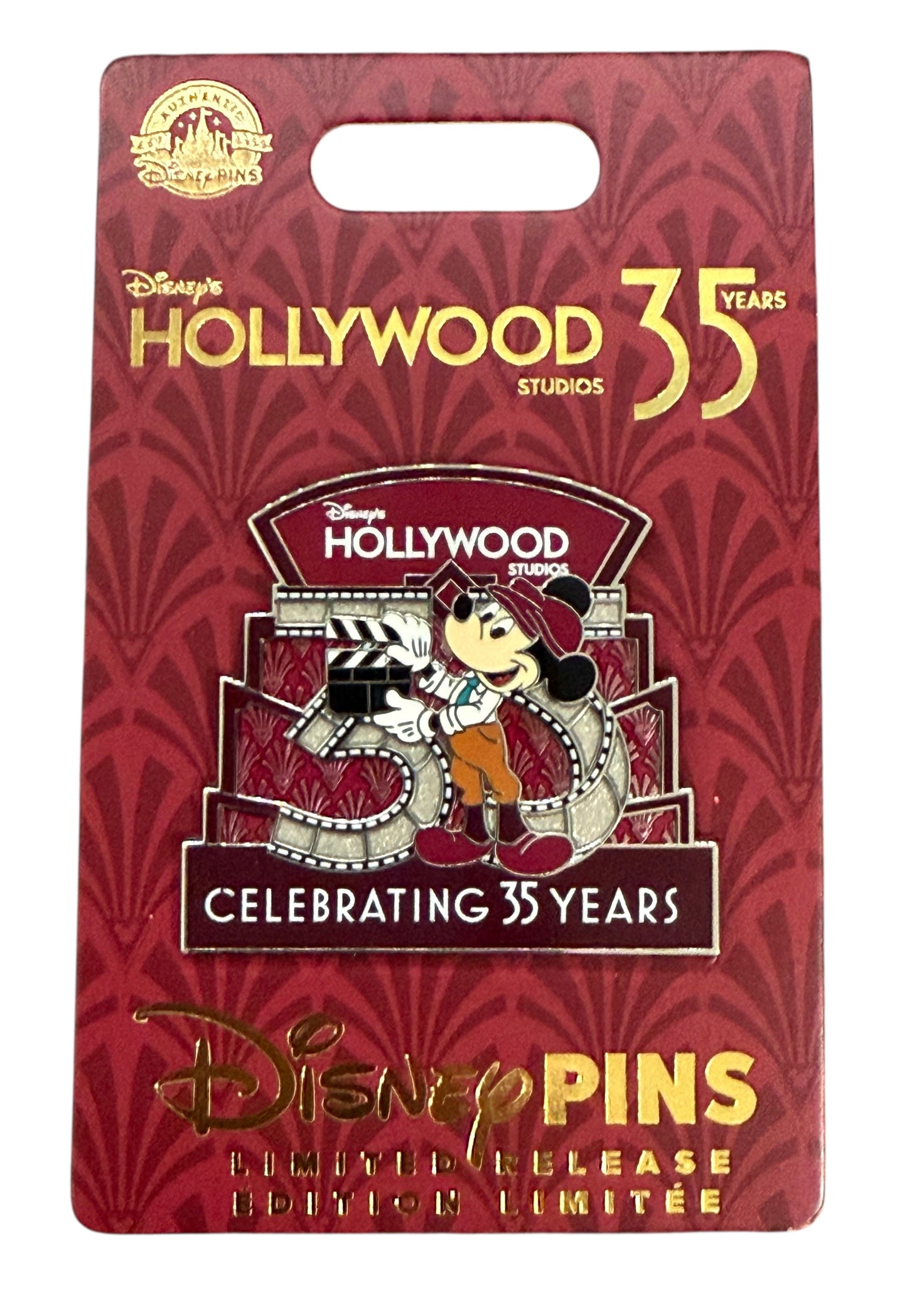 Disney Hollywood Studios 35 Years Director Mickey Pin