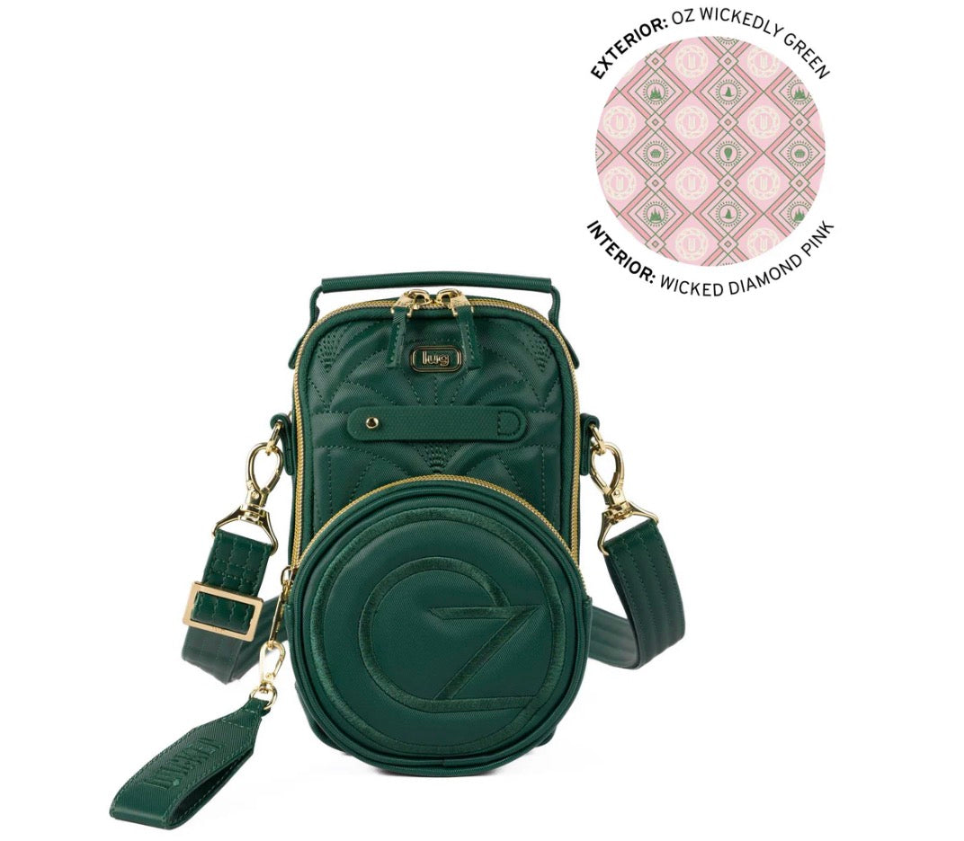 Universal Studios Wicked x Lug Skeeter Convertible Crossbody Bag Purse