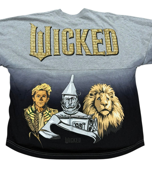 Universal Studios Wicked Spirit Jersey-Tin Man, Scarecrow, Lion