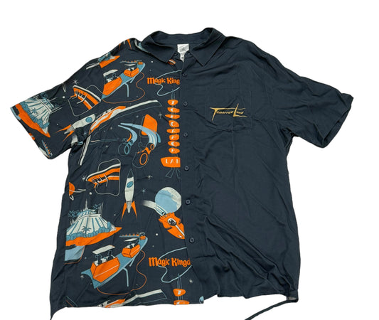 Disney Magic Kingdom Tomorrowland Bowling Shirt