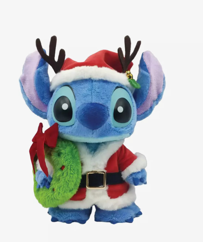 Disney Santa Stitch Furry Figure by Grand Jester Studios- LILO & Stitch