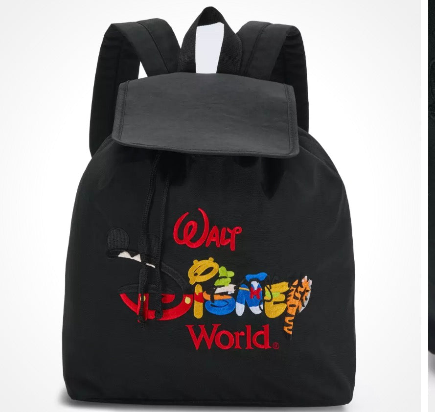 Walt Disney World Backpack Retro Characters