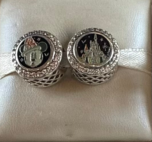 Disney Wizard Mickey Castle Halloween Pandora Bead Charm